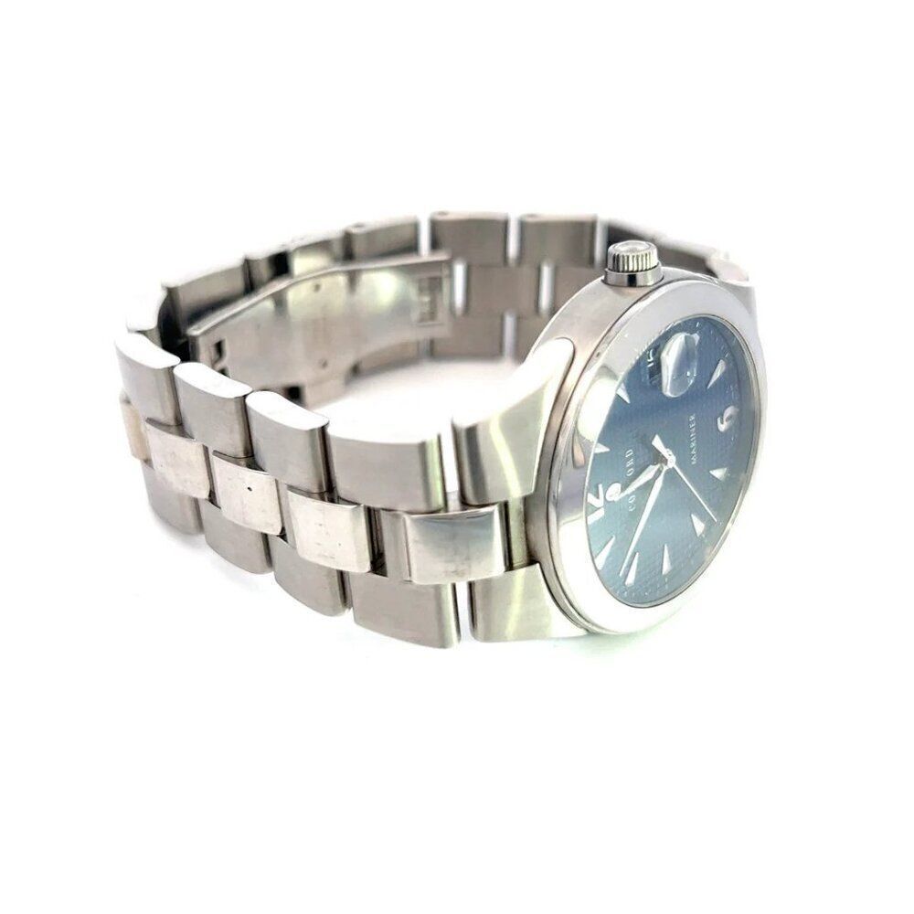 Concord Estate Mariner Sapphire Crystal Watch 7" Stainless Steel C4